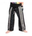 Jom Thong Thai Fisherman Pants Ikat "Mudmee" XL
