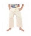 Pantalones de pescador tailandeses - pantalones envolventes de algodón