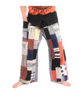 Thai Fischerhose Patchwork Größe L