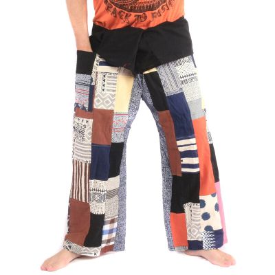 Thai Fischerhose Patchwork Größe L