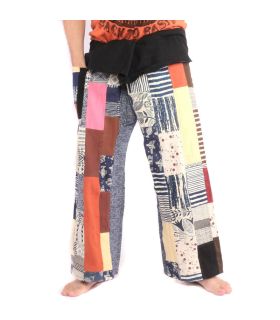 Thai Fischerhose Patchwork Größe L