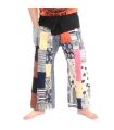 Thai Fischerhose Patchwork Größe L