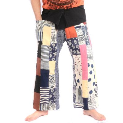 Thai Fischerhose Patchwork Größe L