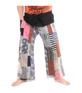 Thai Fischerhose Patchwork Größe L