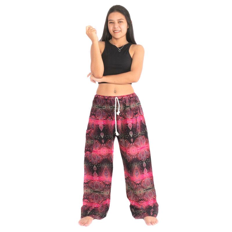 Pantalones tailandeses Jogger "Jod Naam" Gotas de agua