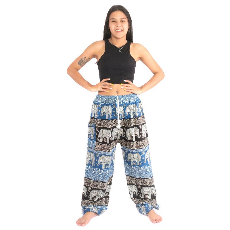 Pantalon Thai Jogger éléphant