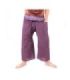 Thai Fischerhose mit Muster Borte - Baumwolle