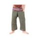 Thai Fischerhose mit Muster Borte - Baumwolle