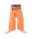Thai Fischerhose mit Muster Borte - Baumwolle