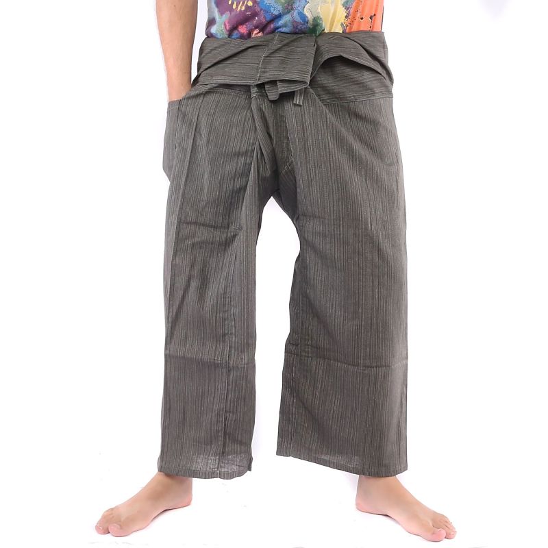 Pantalones de pescador tailandés - mezcla de algodón