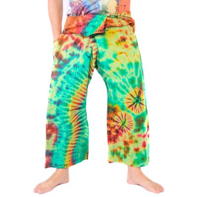 Thai fisherman pants "Mudmee" Batik