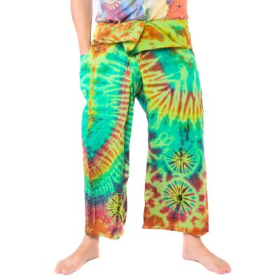 Thai fisherman pants "Mudmee" Batik