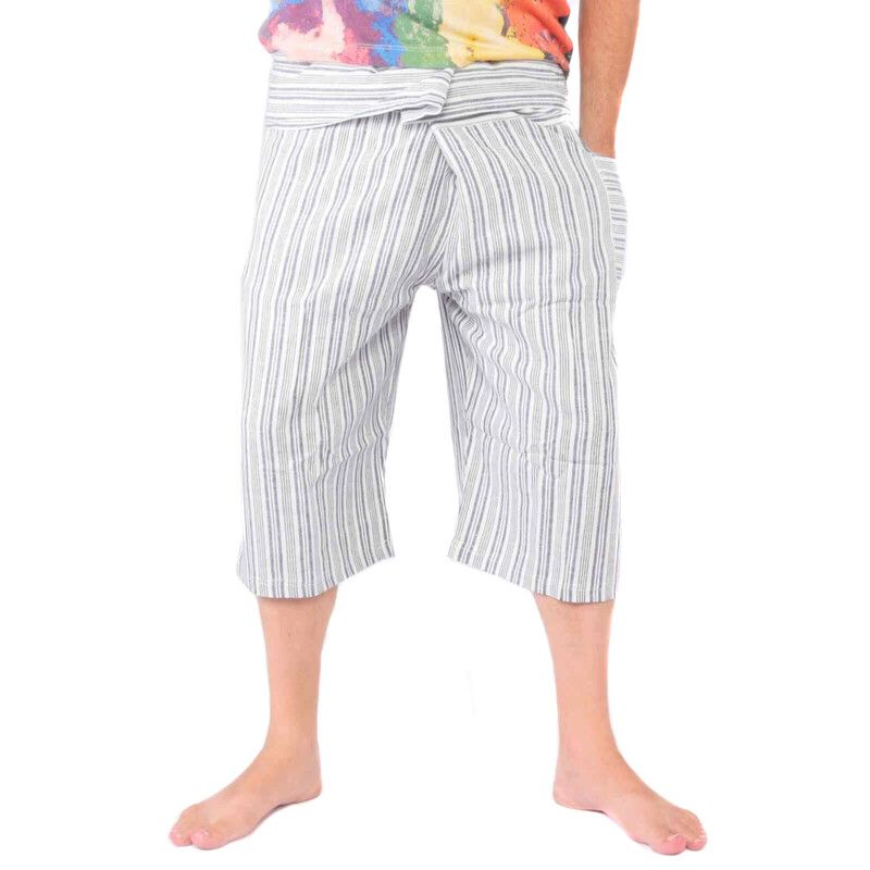 Thai Fischerhose Capri Leinen