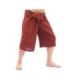 Coole Thai Fischerhose in Capri Länge in vielen Farben aus Baumwolle