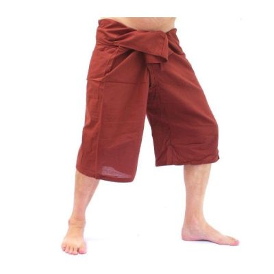 Coole Thai Fischerhose in Capri Länge in vielen Farben aus Baumwolle