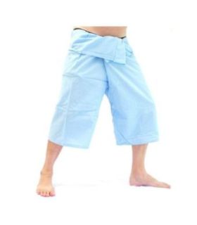 Coole Thai Fischerhose in Capri Länge in vielen Farben aus Baumwolle