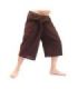 Coole Thai Fischerhose in Capri Länge in vielen Farben aus Baumwolle