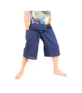 Coole Thai Fischerhose in Capri Länge in vielen Farben aus Baumwolle