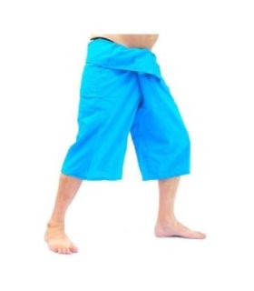 Coole Thai Fischerhose in Capri Länge in vielen Farben aus Baumwolle