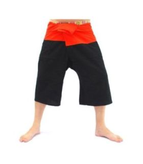 3/5 Thai Fischerhose  - zweifarbig - Baumwolle