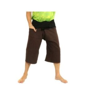 3/5 Thai Fischerhose  - zweifarbig - Baumwolle