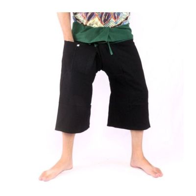 3/5 Thai Fischerhose  - zweifarbig - Baumwolle