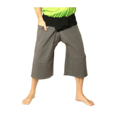3/5 Thai Fischerhose  - zweifarbig - Baumwolle