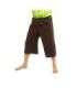 Kurze Thai Fischerhose  schwere Baumwolle