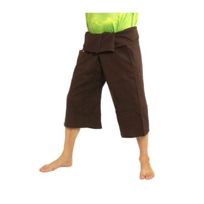 Short Thai fishing pants heavy cotton