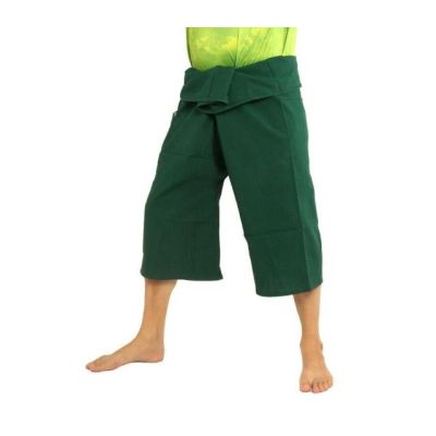 Short Thai fishing pants heavy cotton
