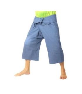 Kurze Thai Fischerhose  schwere Baumwolle