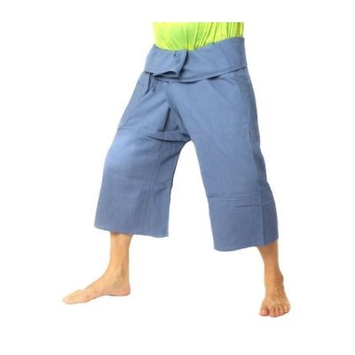 Short Thai fishing pants heavy cotton