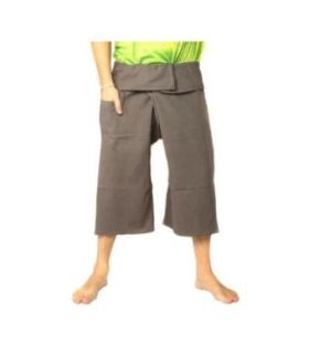 Kurze Thai Fischerhose  schwere Baumwolle