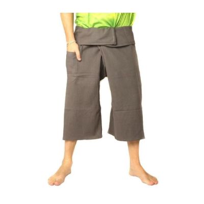 Short Thai fishing pants heavy cotton