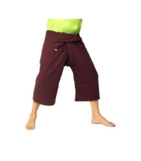 Kurze Thai Fischerhose  schwere Baumwolle