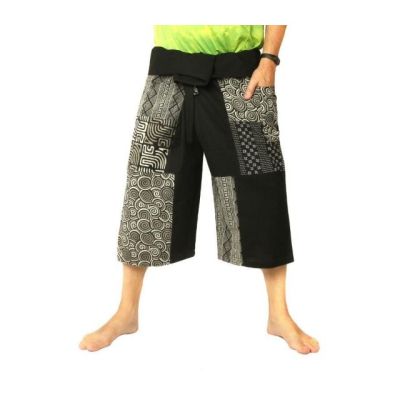 Thai Fisherman Short Patchwork Shorts
