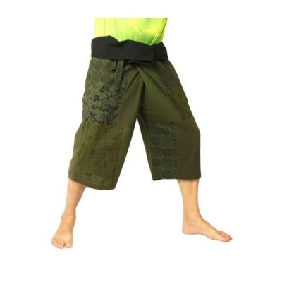 Thai Fisherman Short Patchwork Shorts