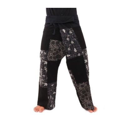 Thai fisherman pants patchwork size M