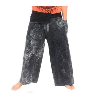 Pantalon pêcheur thaïlandais "stone washed