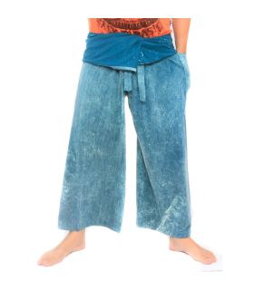 Pantalon pêcheur thaïlandais "stone washed