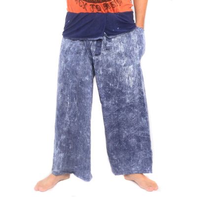 Thai fishing pants trousers "stone washed