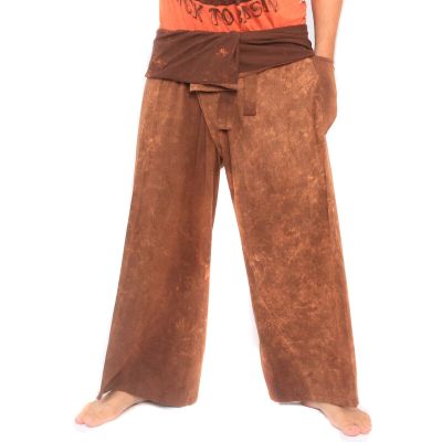 Thai fishing pants trousers "stone washed