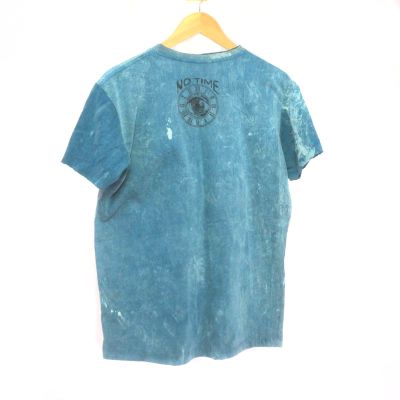 "No Time" T-Shirt Size M Stonewashed