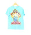 "No Time" Mushroom T-Shirt Size M Stonewashed