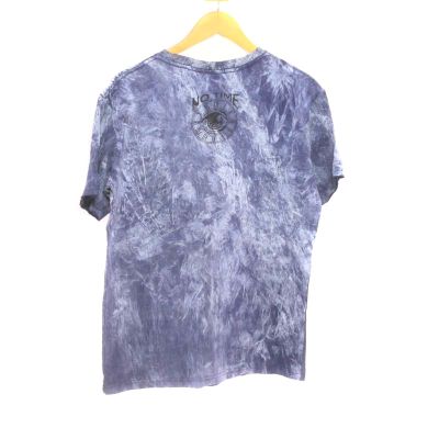 "No Time" Mushroom T-Shirt Size M Stonewashed