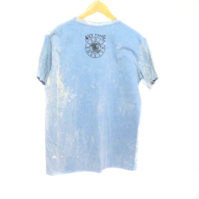 "No Time" T-Shirt Tree Size M Stonewashed
