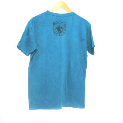"No Time" T-Shirt Tree Size M Stonewashed