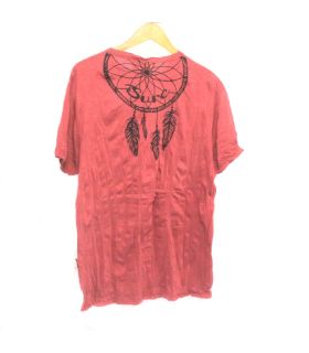 "Sure" Wolf Traumfänger T-Shirt Größe L