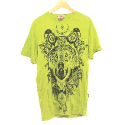 "Sure" Wolf dreamcatcher T-shirt size L