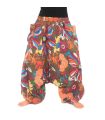Pantalon sarouel - motif floral